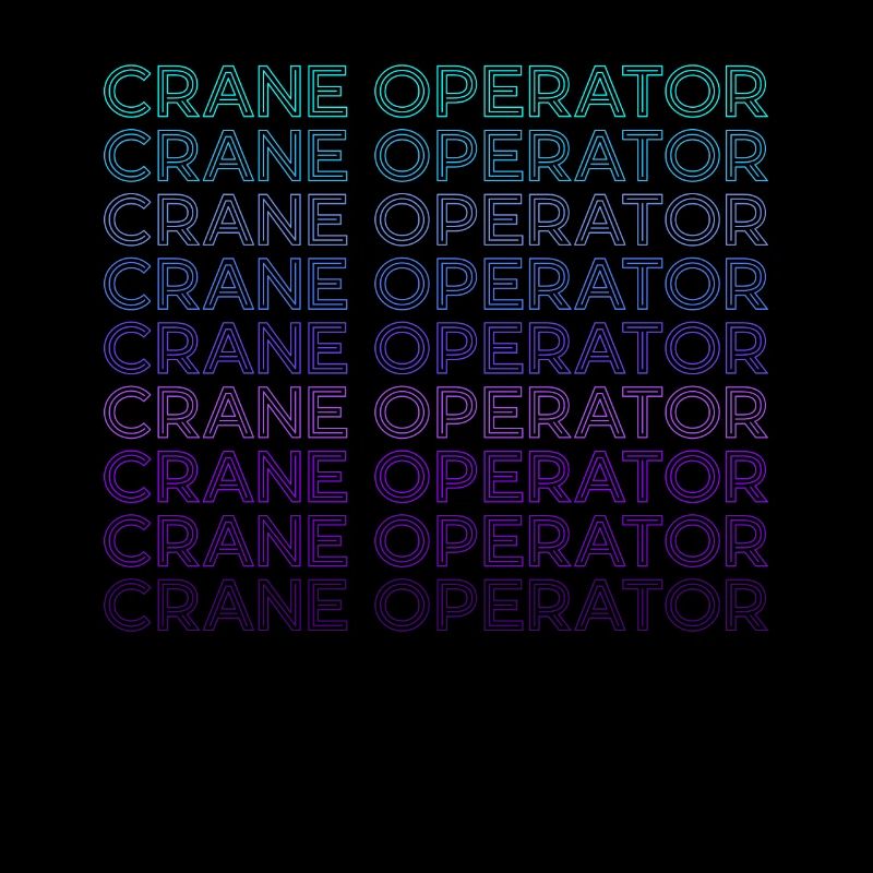 Crane operator Retro