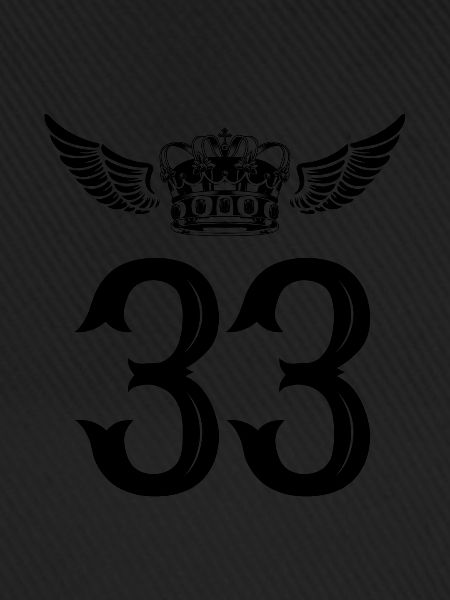 33 Number crown