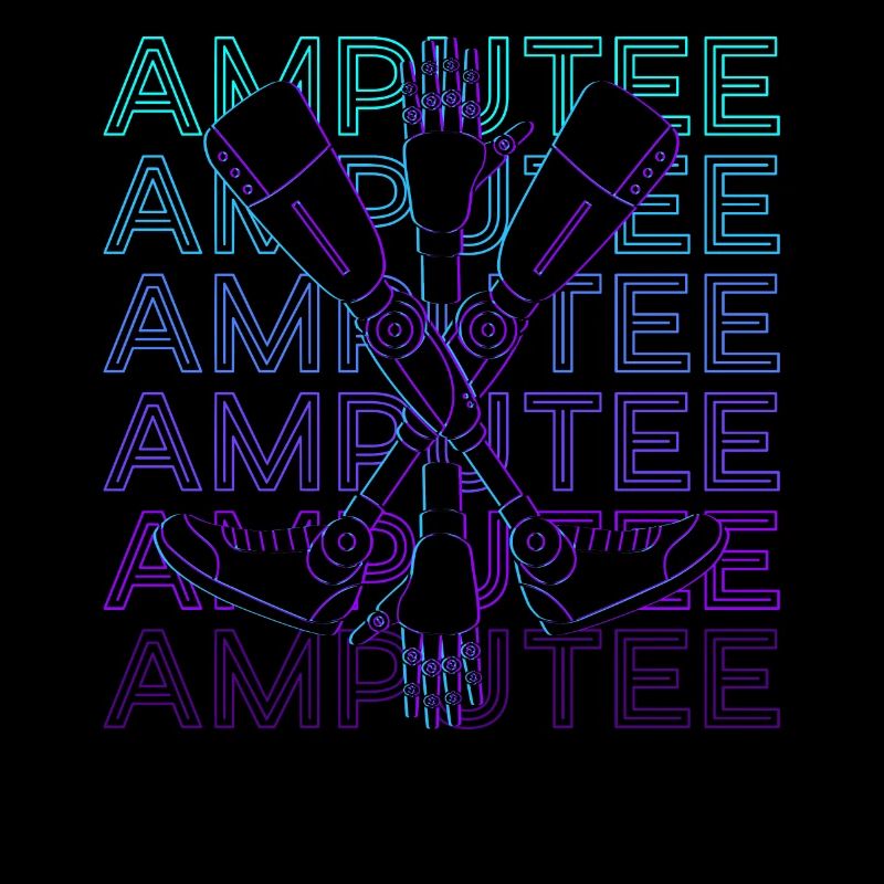 Amputierte Prothese Prothese Retro Geschenk