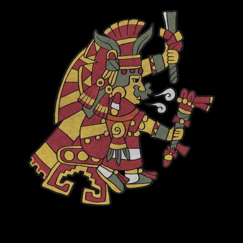 Chalchiuhtlicue Déesse aztèque de l’eau Maya Inca