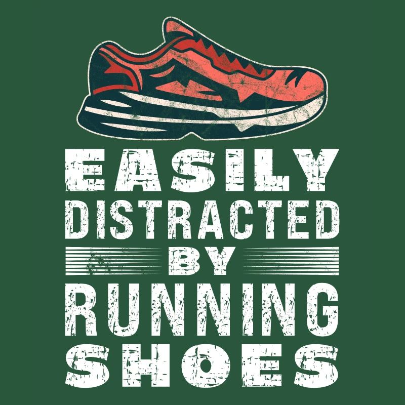 Distrait par les chaussures de course - Runner Laufen Runner