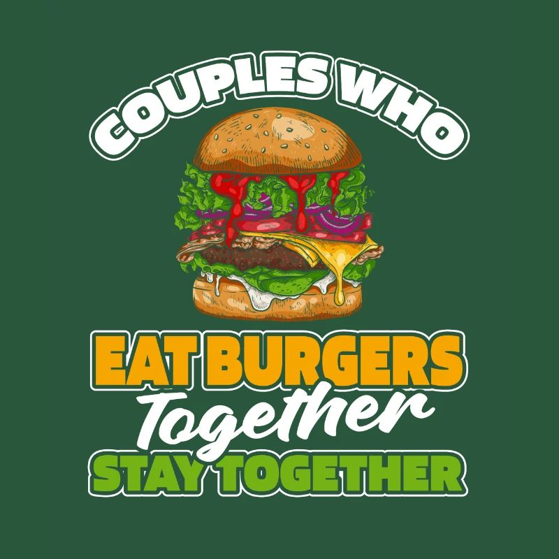 Burger Hamburger Paar