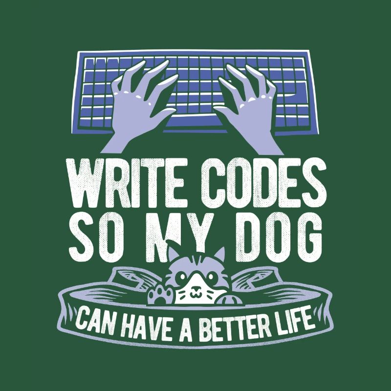 Développeur Coder Programmeur Cat