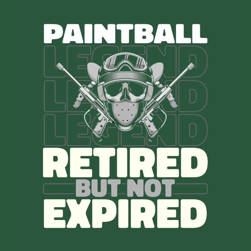 Retired paintball