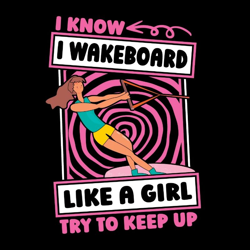 Wakeboard Wakeboarder Witzig