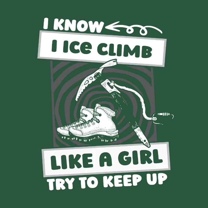 Eisklettern Mädchen