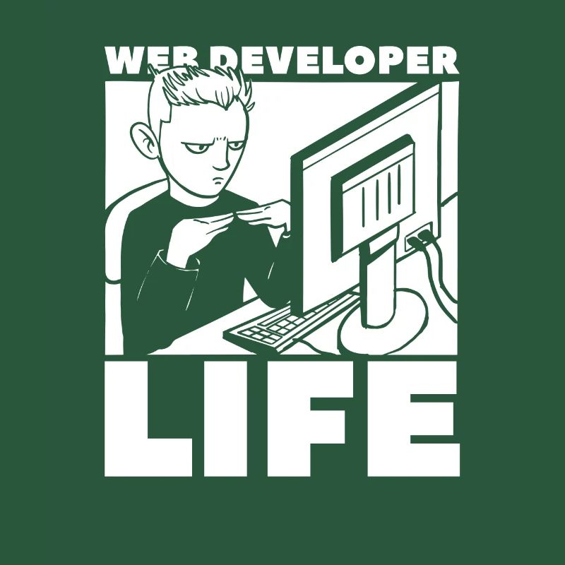 Web Entwickler Webdeveloper Leben