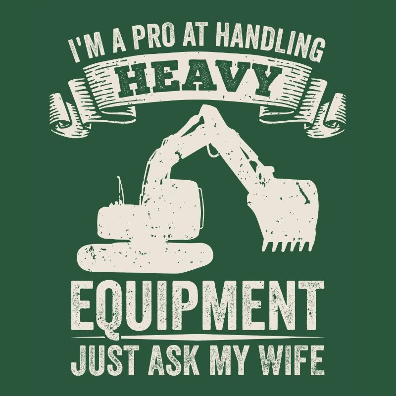 Retro Bagger Spruch Baggerfahrer Baustelle