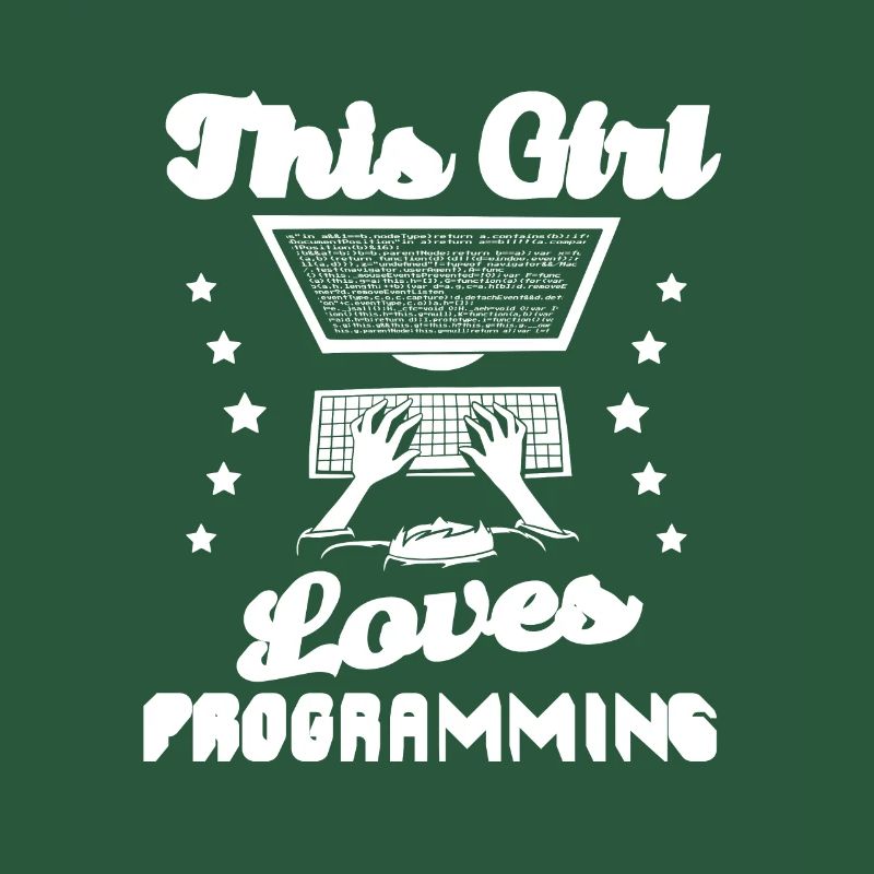 Developer Coder Programmer Girl