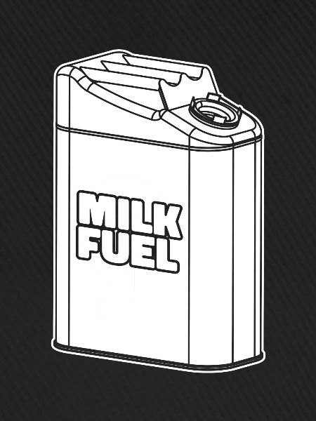 Kuh Milch Milchwagen