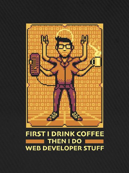 Web Entwickler Webdeveloper Kaffee