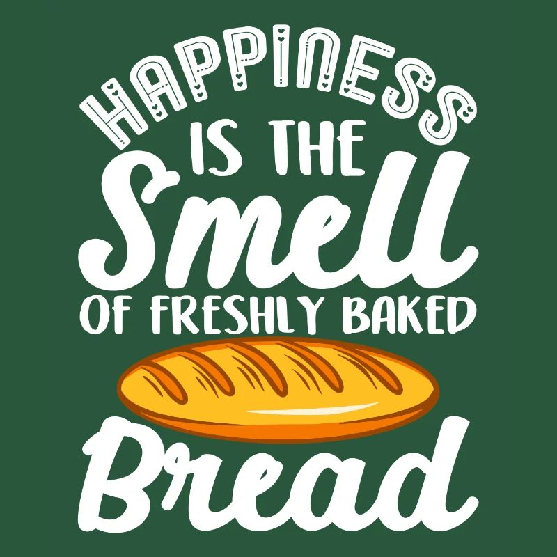 Funny bread baking baker
