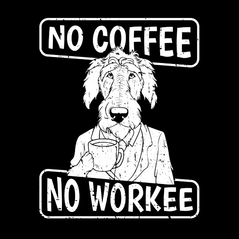 Coffee Cafe Irish Wolfhound