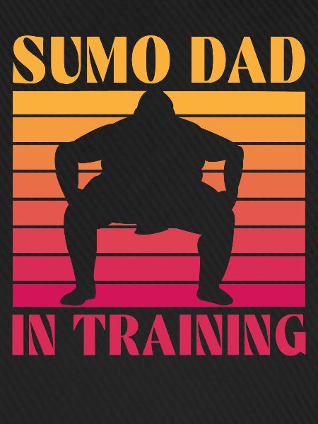 Sumo Dad in Training