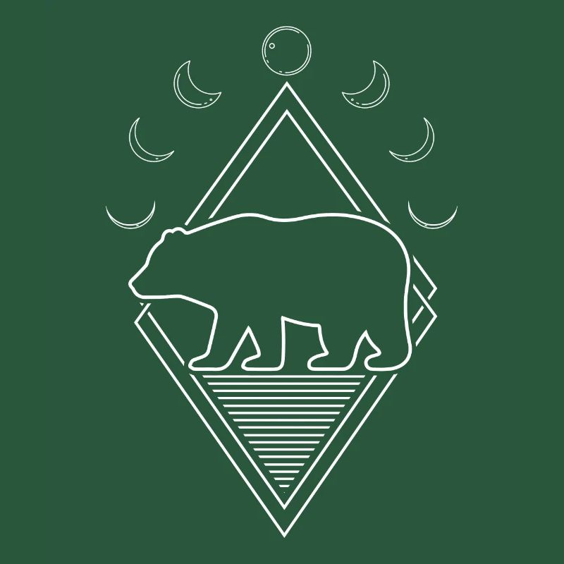 Bear Brown Bear Moon Phases