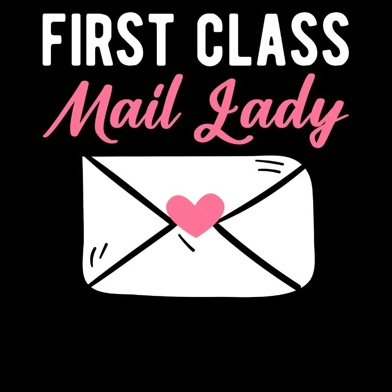 First Class Mail Lady Postangestellte
