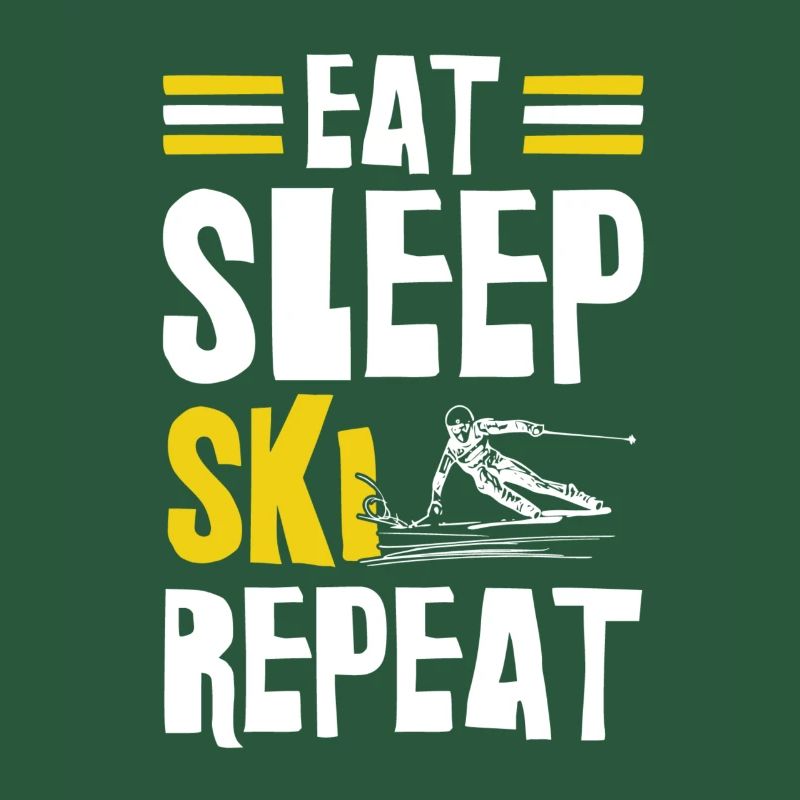Eat Sleep Ski Repeat