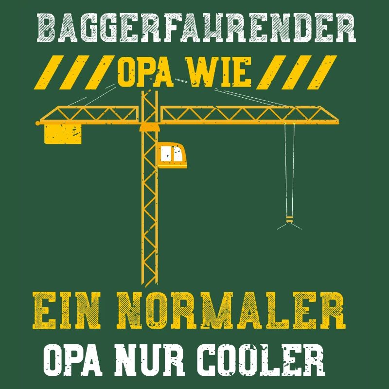 Baggerfahrender Opa Wie Ein Norm...
