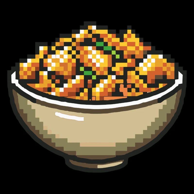 Pasta Pasta Pixel Icon