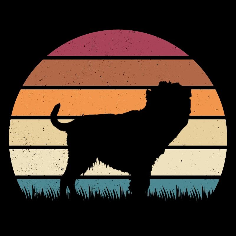 Affenpinscher monkey pinscher Vintage Premium