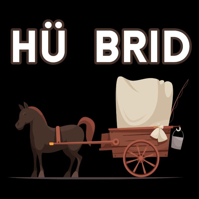 Pferdekutsche Hü Brid Hybrid Auto Pferd