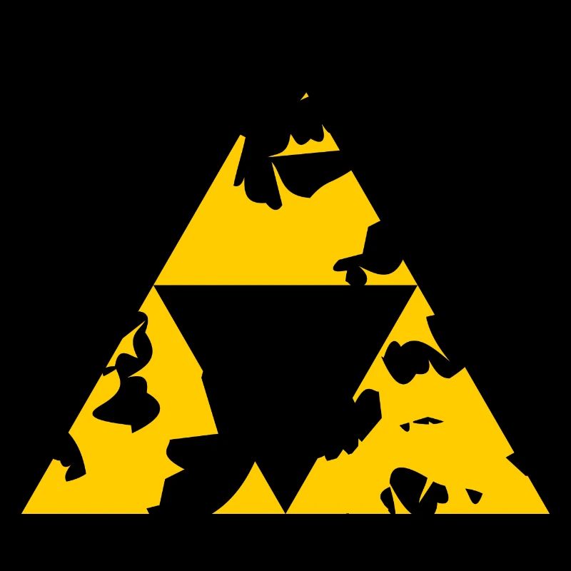 Triforce Dreieck Retro Gaming Legend Controller