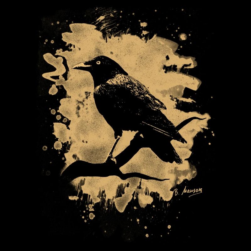 Crow bleached - natural
