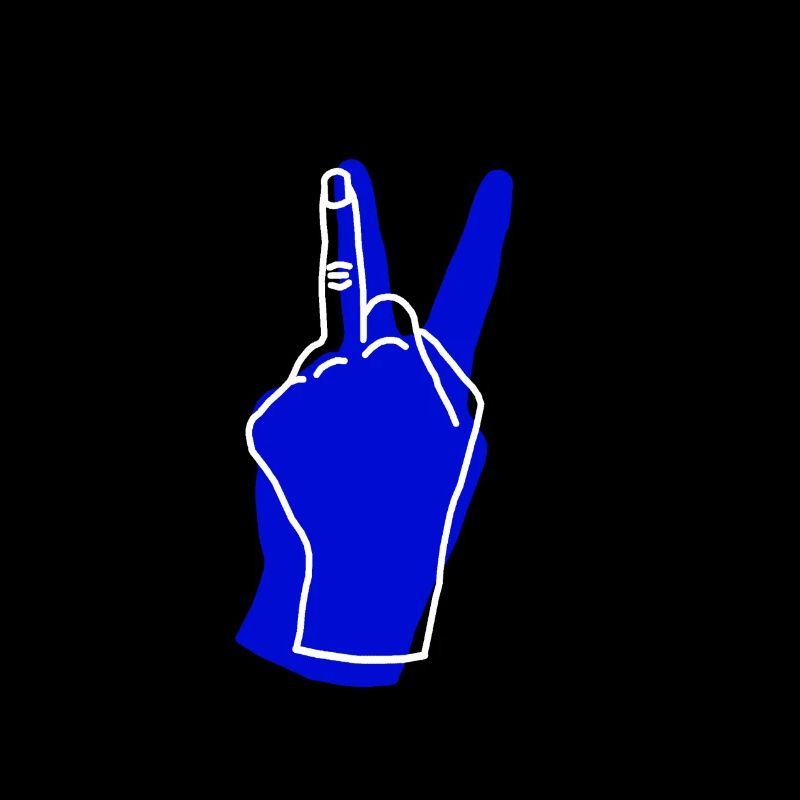 paix bleu