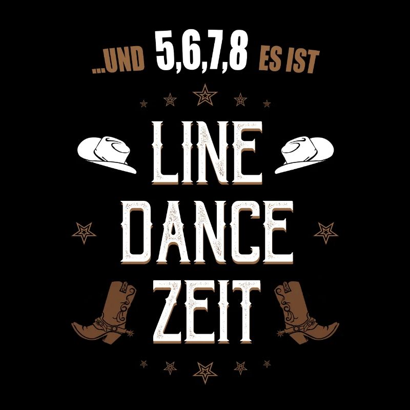 Linedance Line Dance tanzen Western Geschenk