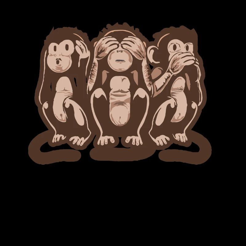 Three wise monkeys speak Hear & See