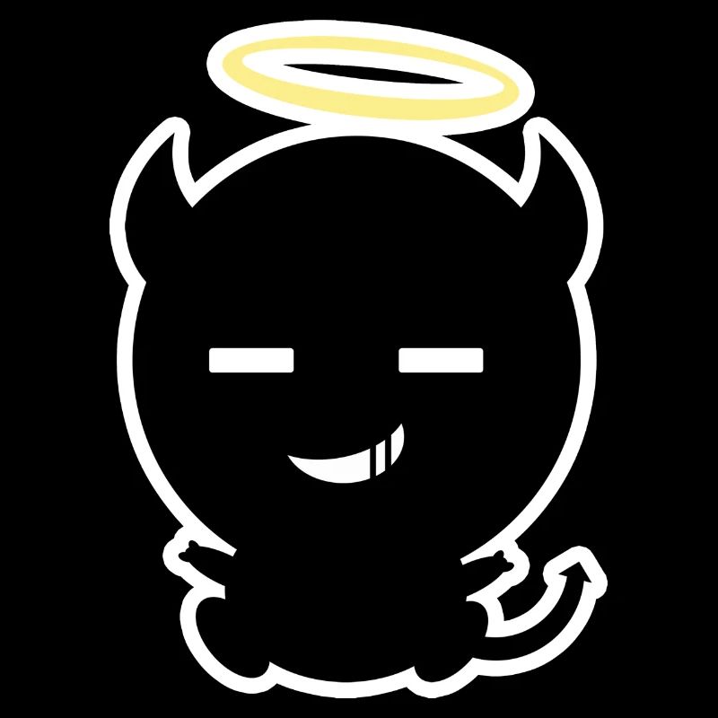 Petit bébé ange diable