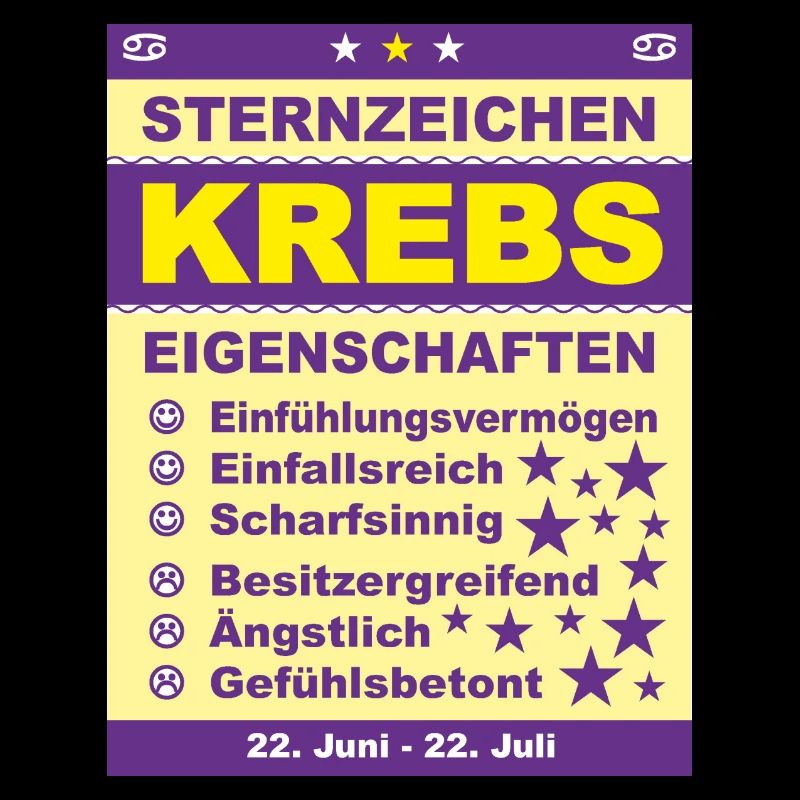 Sternzeichen Krebs