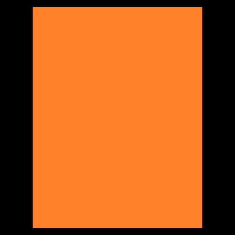 oranges Feld