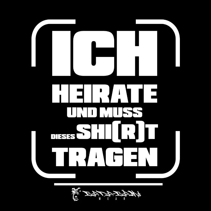 Jungeselle: Ich heirate...