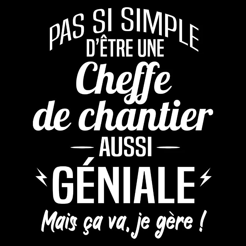 Cheffe de chantier