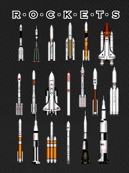 Super fusées spatiales