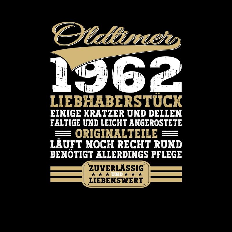 Oldtimer 1962 61. Geburtstag Geschenk Herrenik