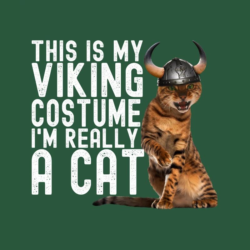 Wikinger Katze