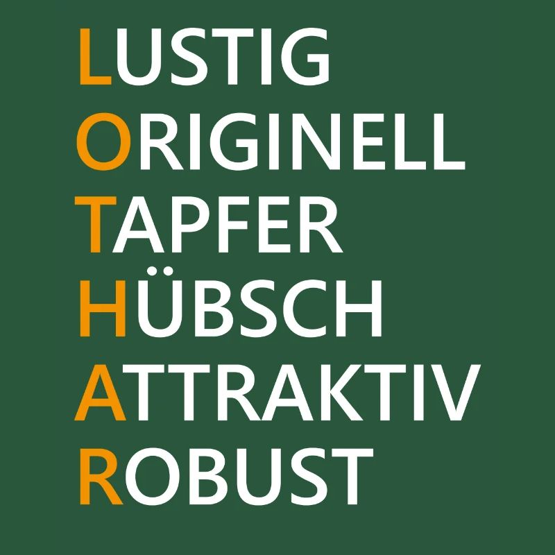 Lothar Name Geschenk