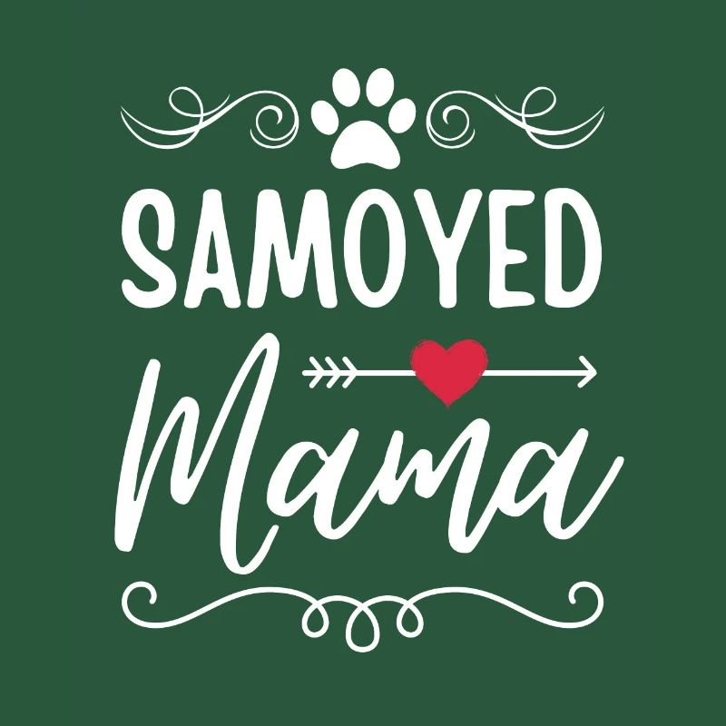 Samoyed Mama Samoyed Lover