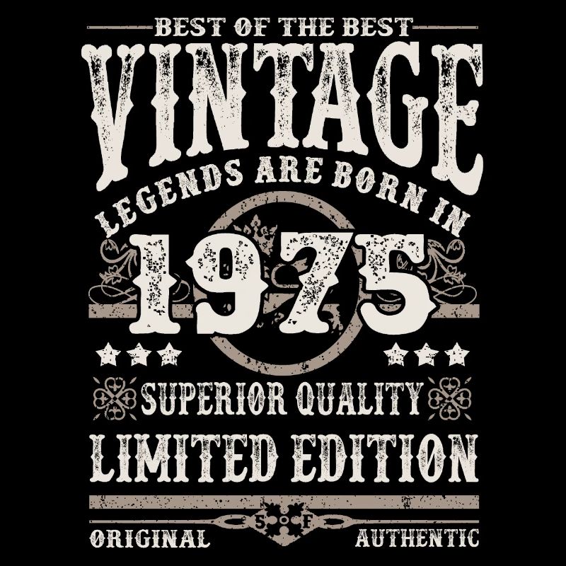 Legenden werden 1975 geboren