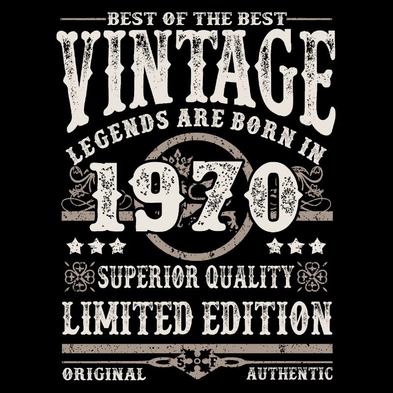 Legenden werden 1970 geboren
