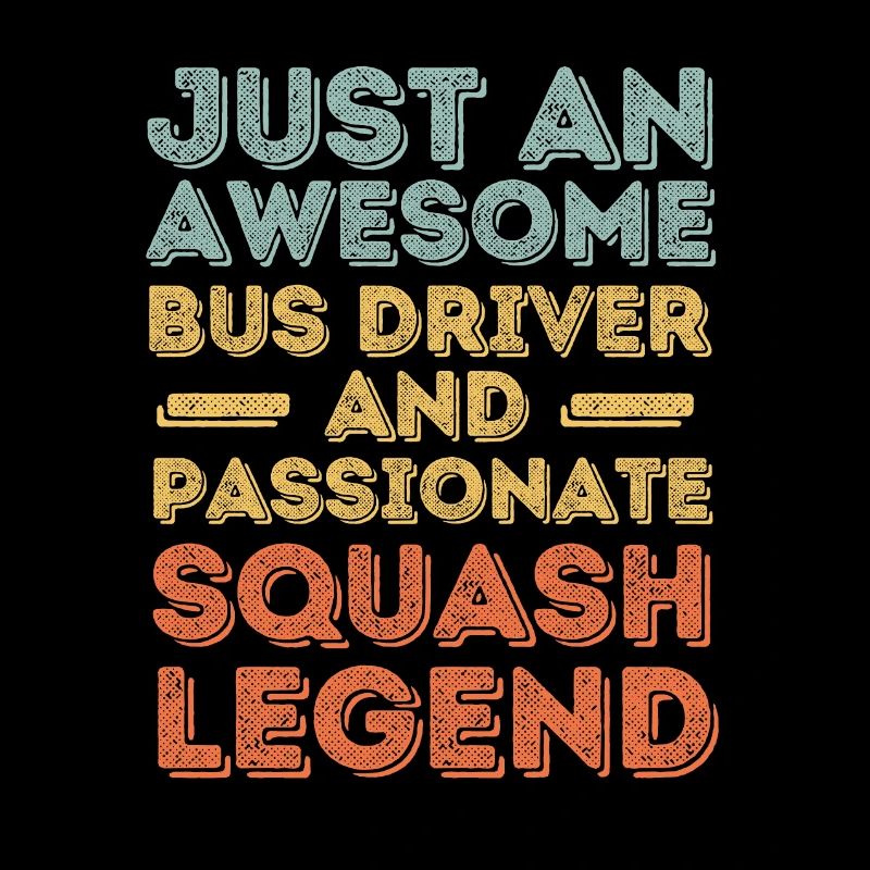 Bus driver squash retro