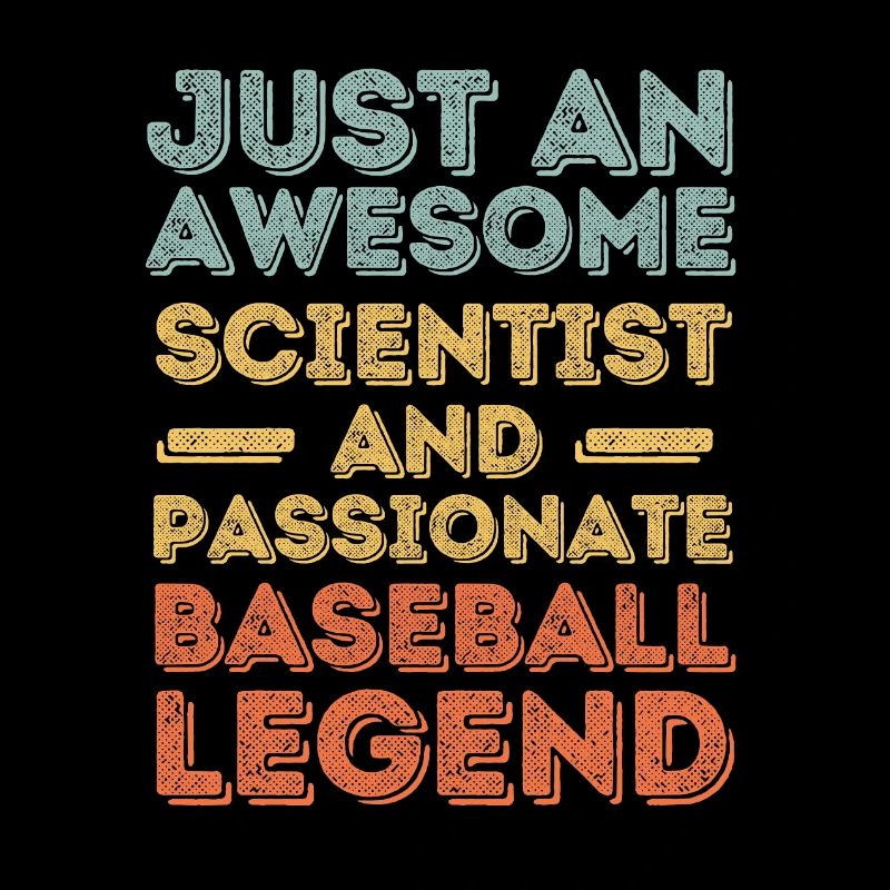 Scientist baseball retro