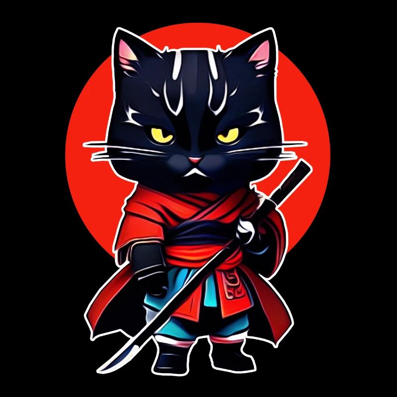 Samurai-Katze