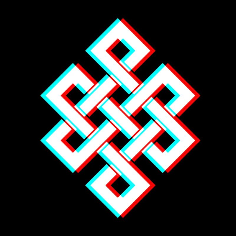 Karma 3D Glitch Anaglyph