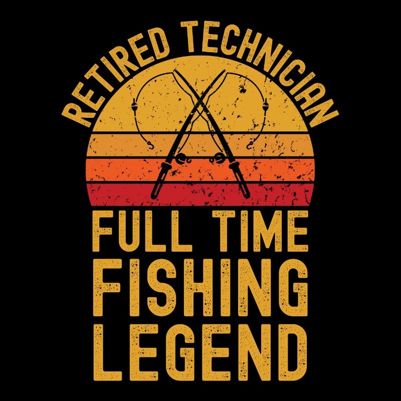 Légende de la pêche technicienne à la retraite