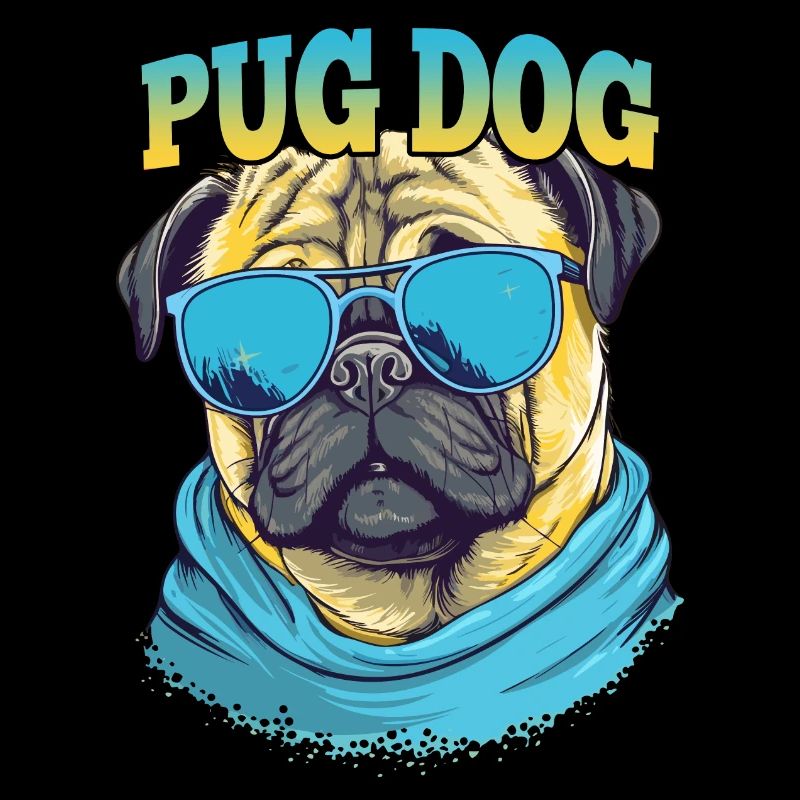 Cool Pug dog