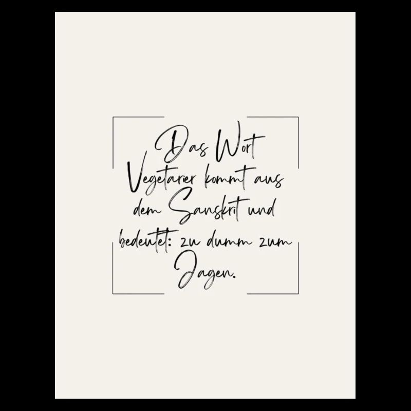Der Vegetarier