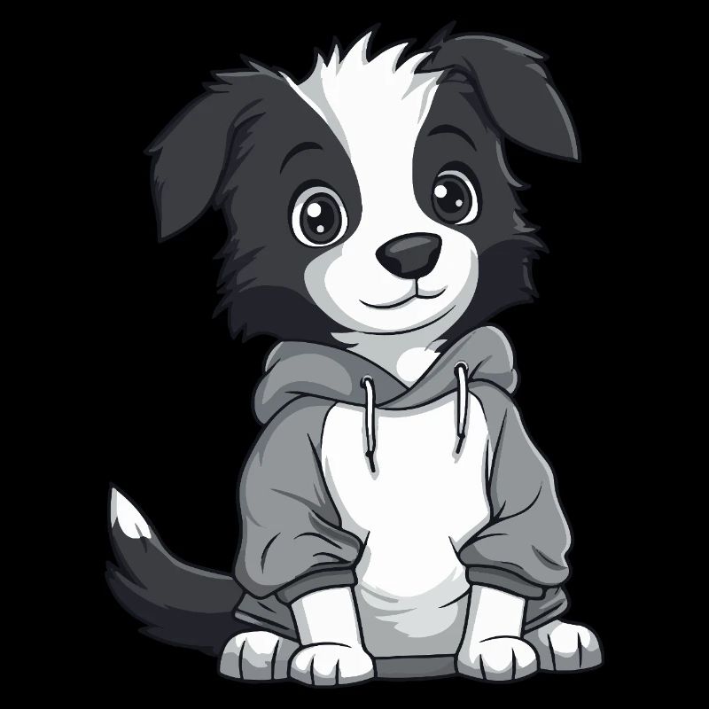 Border Collie Dog Funny